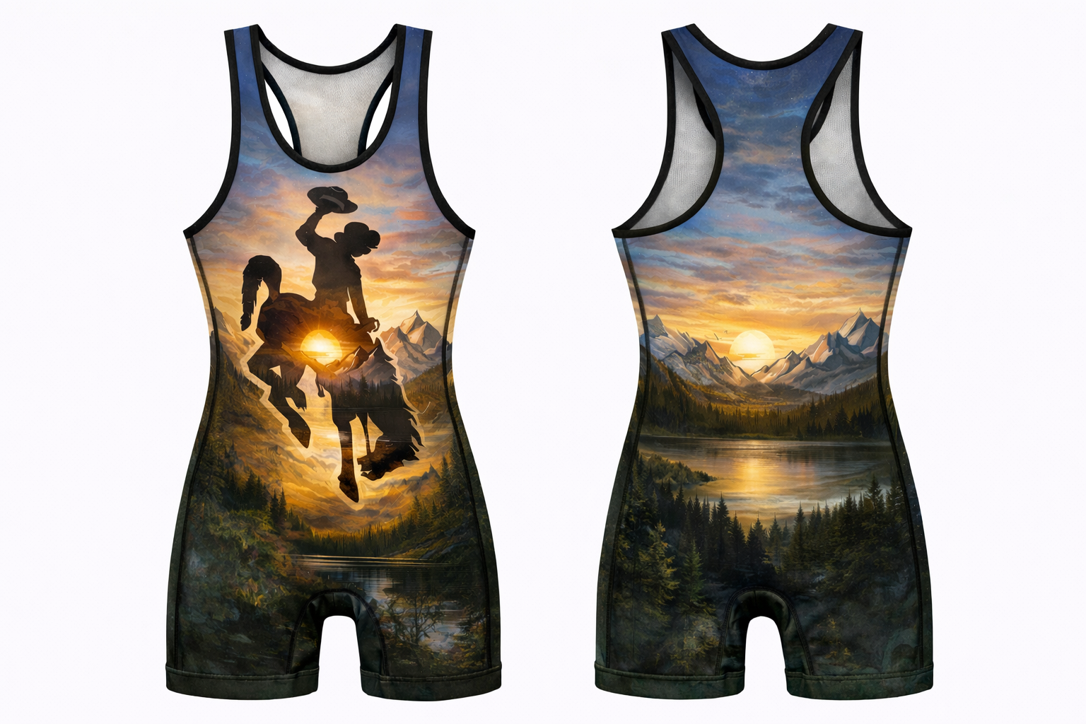 Custom Wrestling Singlet